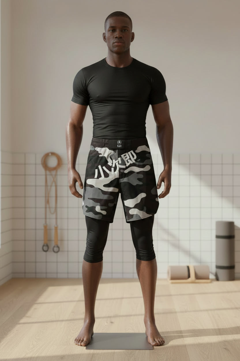 Short MMA KOJIRŌ camo fightshort homme sport de combat - photo produit 1