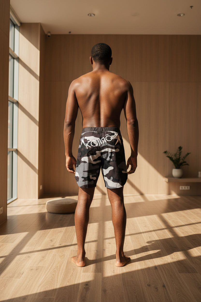 Short MMA KOJIRŌ camo fightshort homme sport de combat - photo produit 3