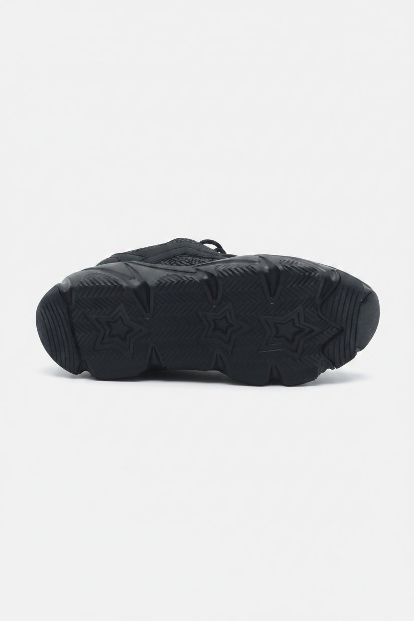 Sneakers KOJIRŌ YUG139 total black chunky streetwear homme - photo produit 9